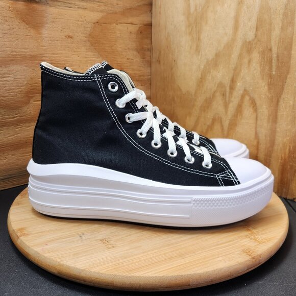 New Converse Chuck Taylor All Star High Platform Sneakers - Picture 1 of 11